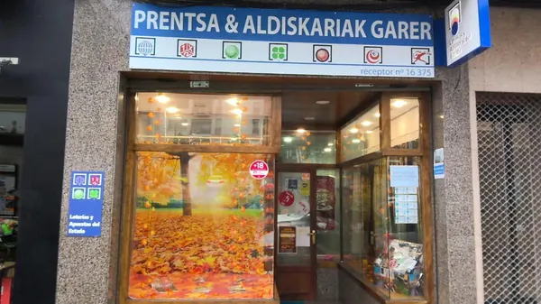Imagen del punto de venta de Lotería