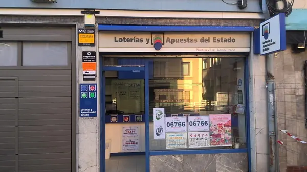 Imagen del punto de venta de Lotería