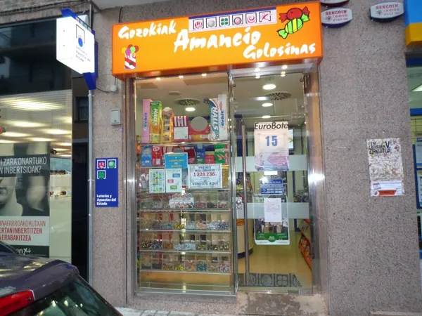 Imagen del punto de venta de Lotería
