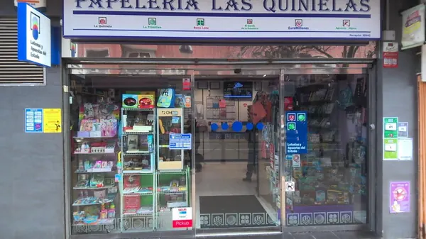 Imagen del punto de venta de Lotería