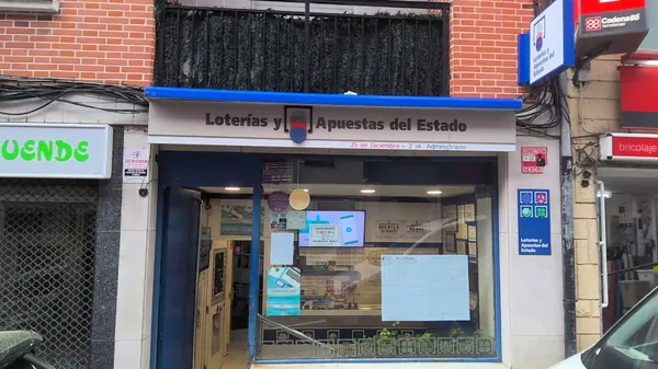 Imagen del punto de venta de Lotería