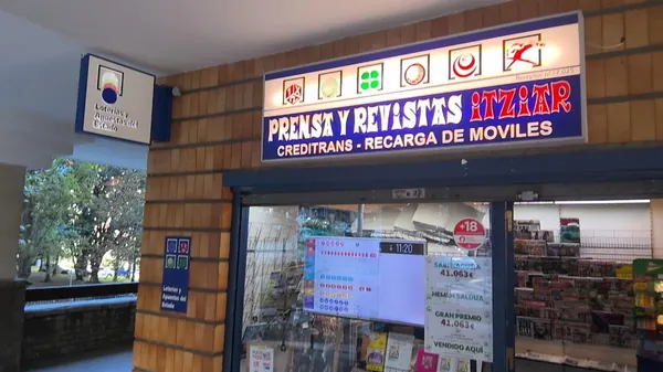 Imagen del punto de venta de Lotería