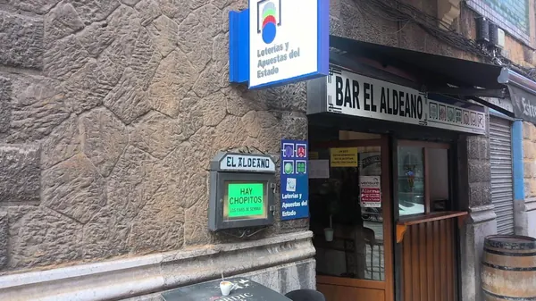 Imagen del punto de venta de Lotería