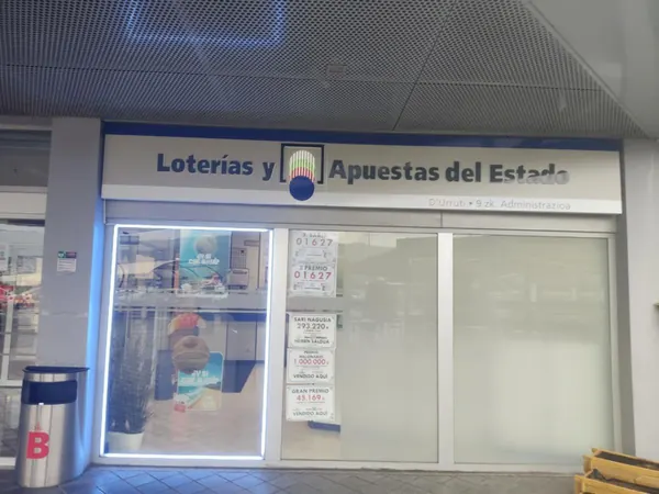 Imagen del punto de venta de Lotería