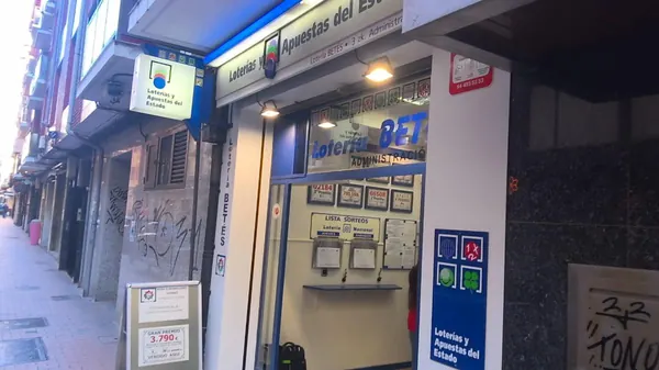 Imagen del punto de venta de Lotería