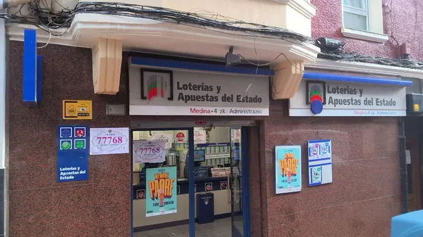 Imagen del punto de venta de Lotería