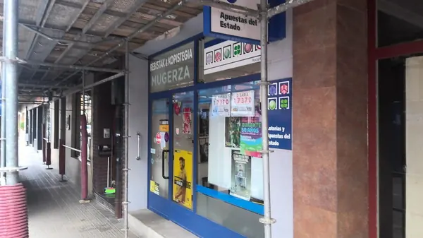 Imagen del punto de venta de Lotería