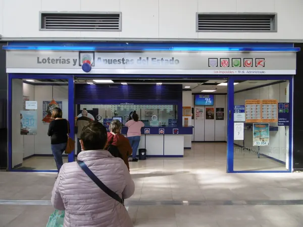Imagen del punto de venta de Lotería
