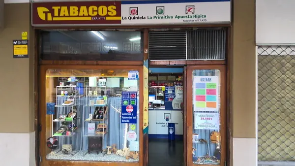 Imagen del punto de venta de Lotería