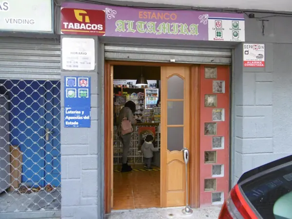 Imagen del punto de venta de Lotería