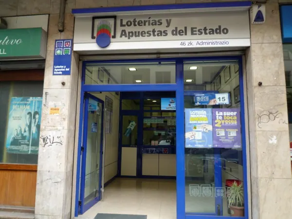 Imagen del punto de venta de Lotería