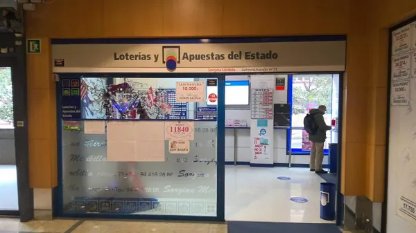 Imagen del punto de venta de Lotería