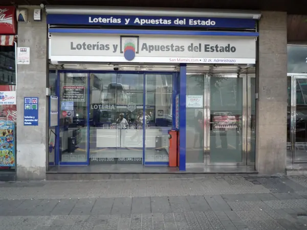 Imagen del punto de venta de Lotería