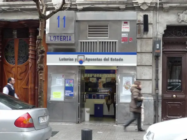 Imagen del punto de venta de Lotería