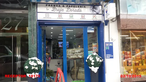 Imagen del punto de venta de Lotería