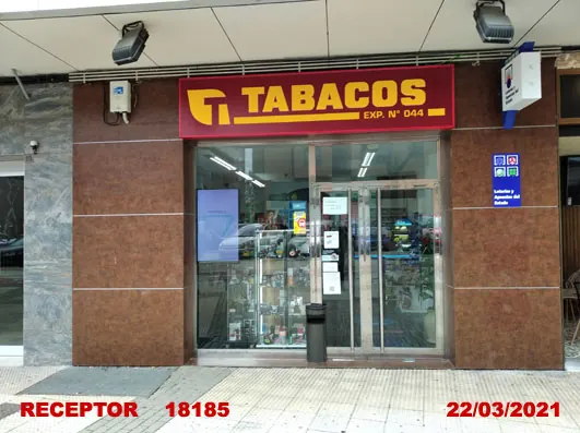 Imagen del punto de venta de Lotería
