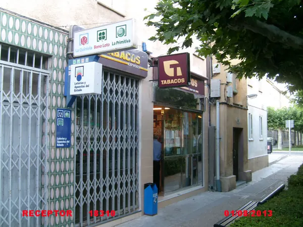 Imagen del punto de venta de Lotería