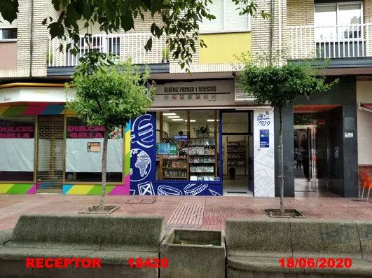 Imagen del punto de venta de Lotería