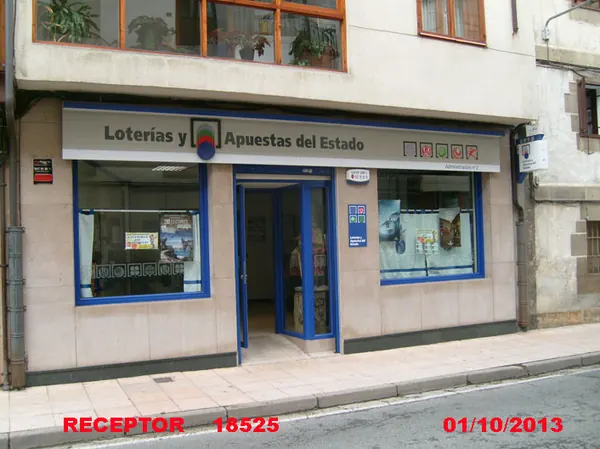 Imagen del punto de venta de Lotería