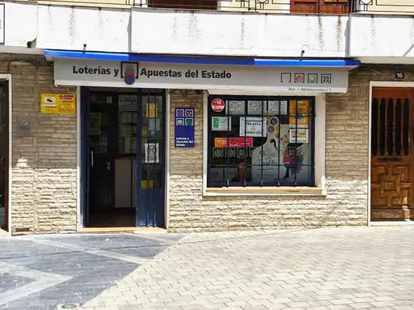 Imagen del punto de venta de Lotería