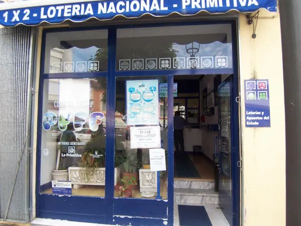 Imagen del punto de venta de Lotería