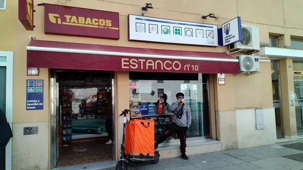 Imagen del punto de venta de Lotería