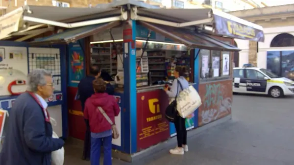 Imagen del punto de venta de Lotería