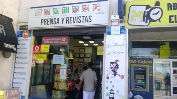 Imagen del punto de venta de Lotería