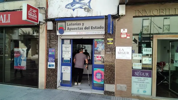 Imagen del punto de venta de Lotería