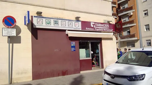 Imagen del punto de venta de Lotería