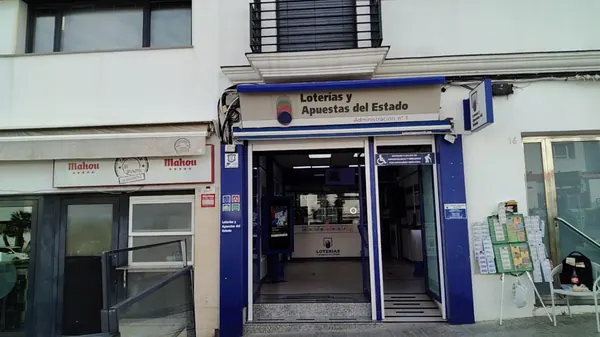 Imagen del punto de venta de Lotería
