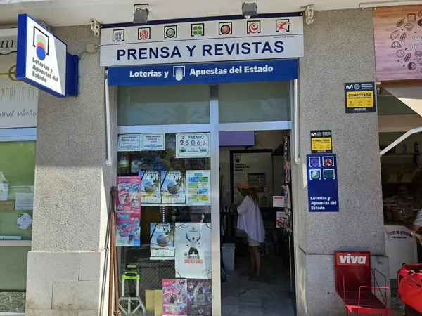Imagen del punto de venta de Lotería