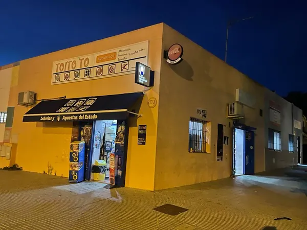 Imagen del punto de venta de Lotería