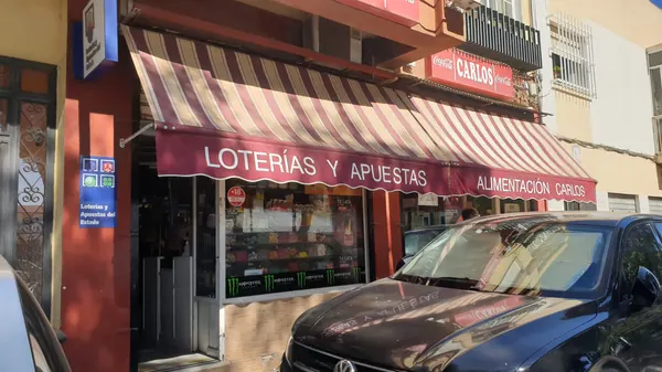 Imagen del punto de venta de Lotería