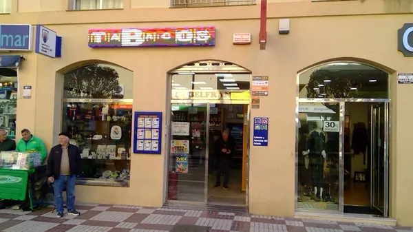 Imagen del punto de venta de Lotería