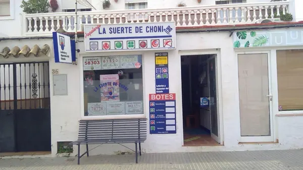 Imagen del punto de venta de Lotería