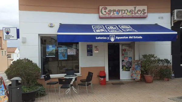 Imagen del punto de venta de Lotería