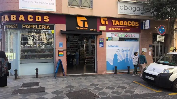 Imagen del punto de venta de Lotería