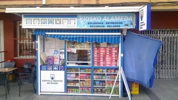 Imagen del punto de venta de Lotería