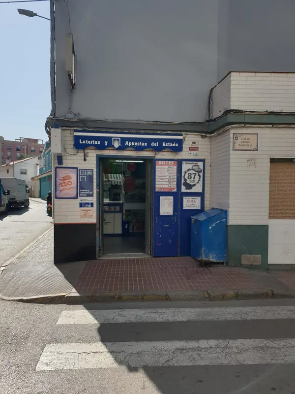 Imagen del punto de venta de Lotería