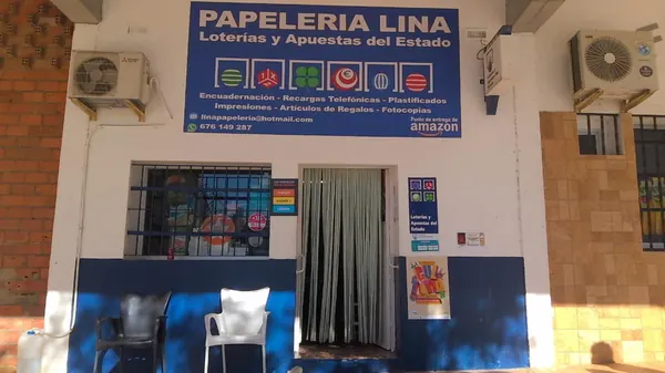 Imagen del punto de venta de Lotería
