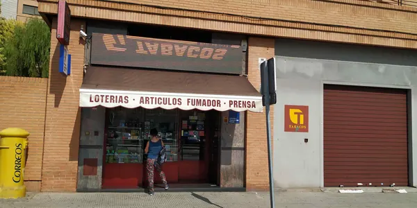 Imagen del punto de venta de Lotería