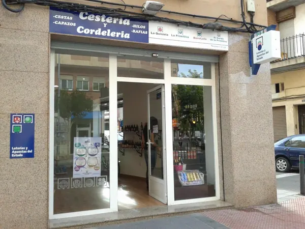 Imagen del punto de venta de Lotería
