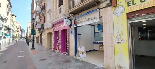 Imagen del punto de venta de Lotería