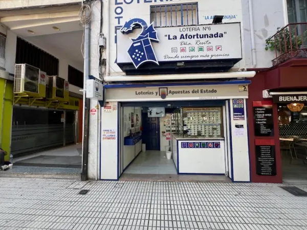 Imagen del punto de venta de Lotería