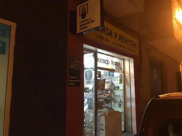 Imagen del punto de venta de Lotería