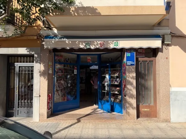 Imagen del punto de venta de Lotería