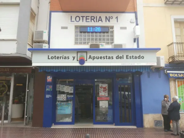 Imagen del punto de venta de Lotería