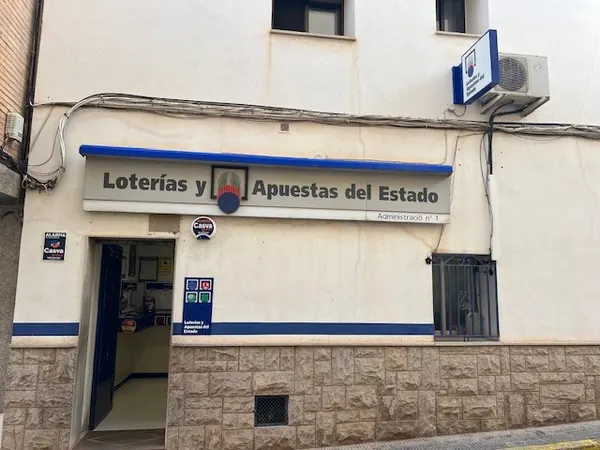 Imagen del punto de venta de Lotería