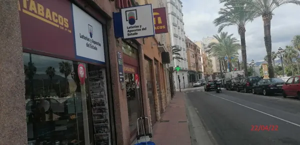 Imagen del punto de venta de Lotería